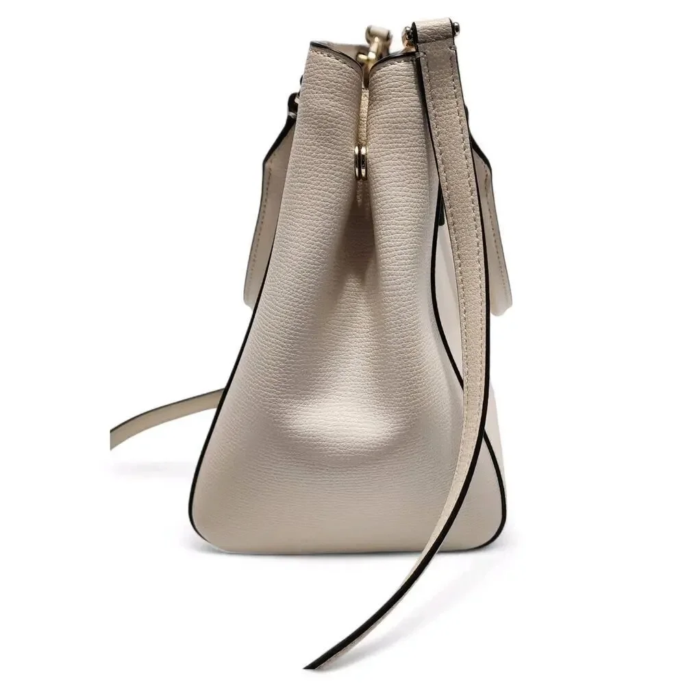 Kate Spade New Kristi Ivory Leather Satchel KA696 $399 Shoulder Bag Purse